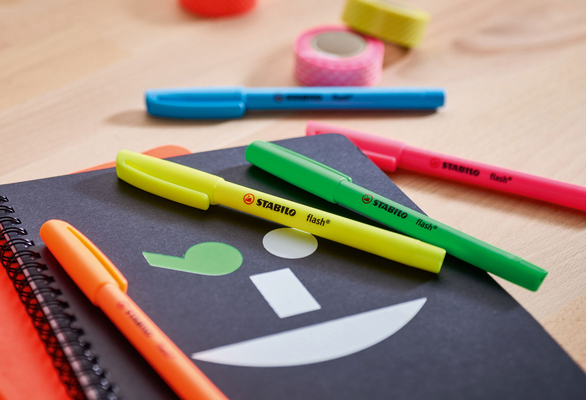 Textmarker STABILO flash