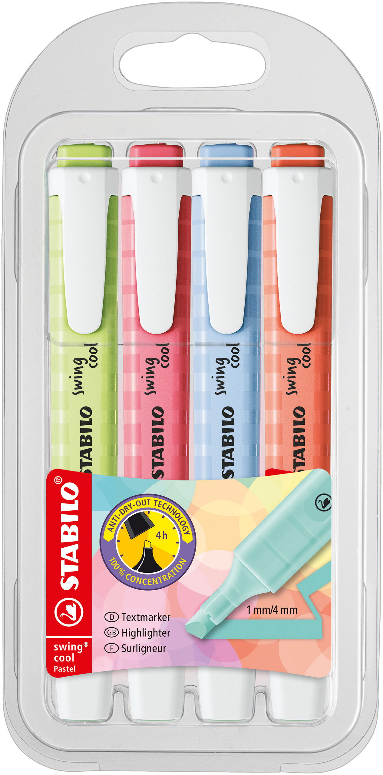 Text Marqueurs STABILO swing cool Pastel