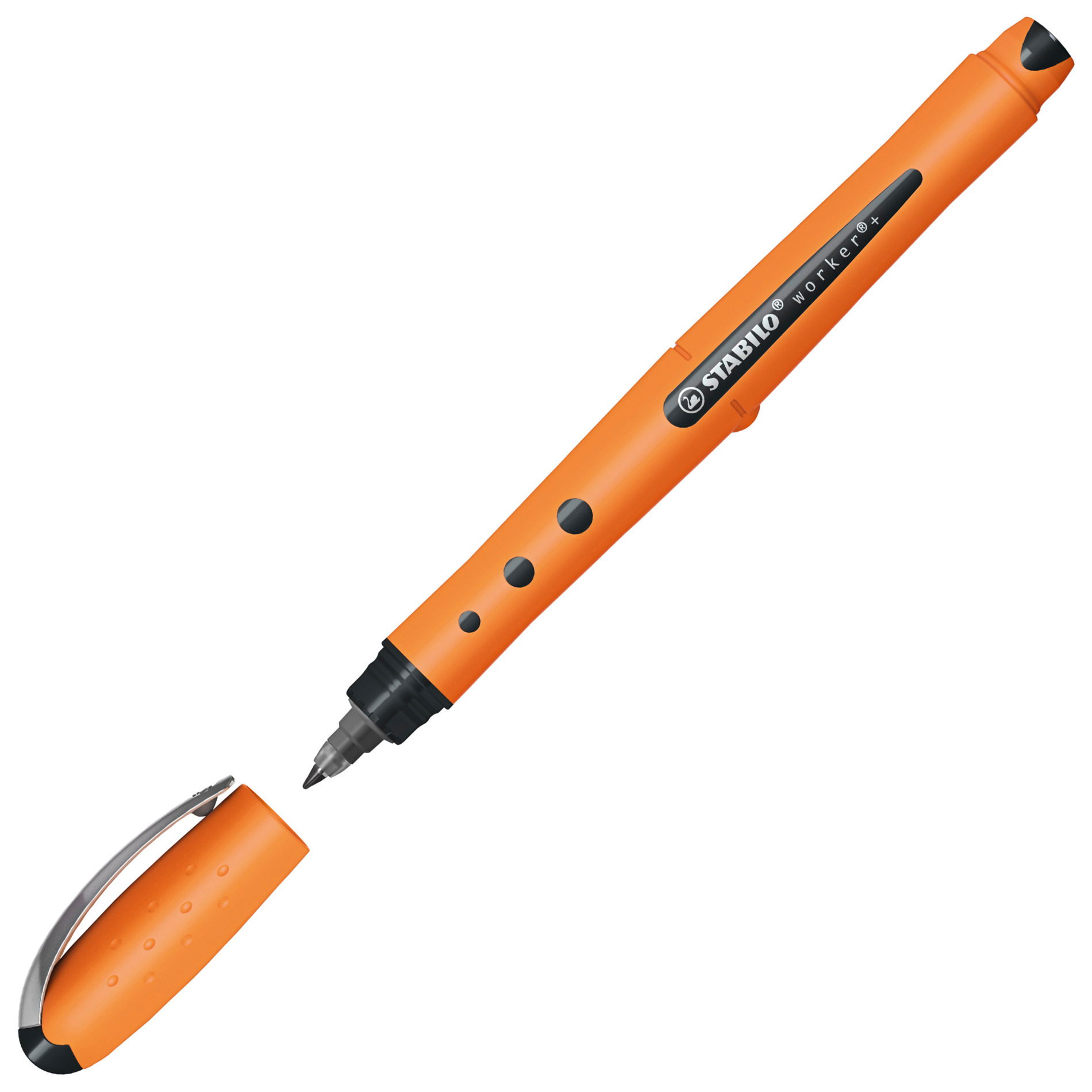 Tintenroller STABILO worker+ medium