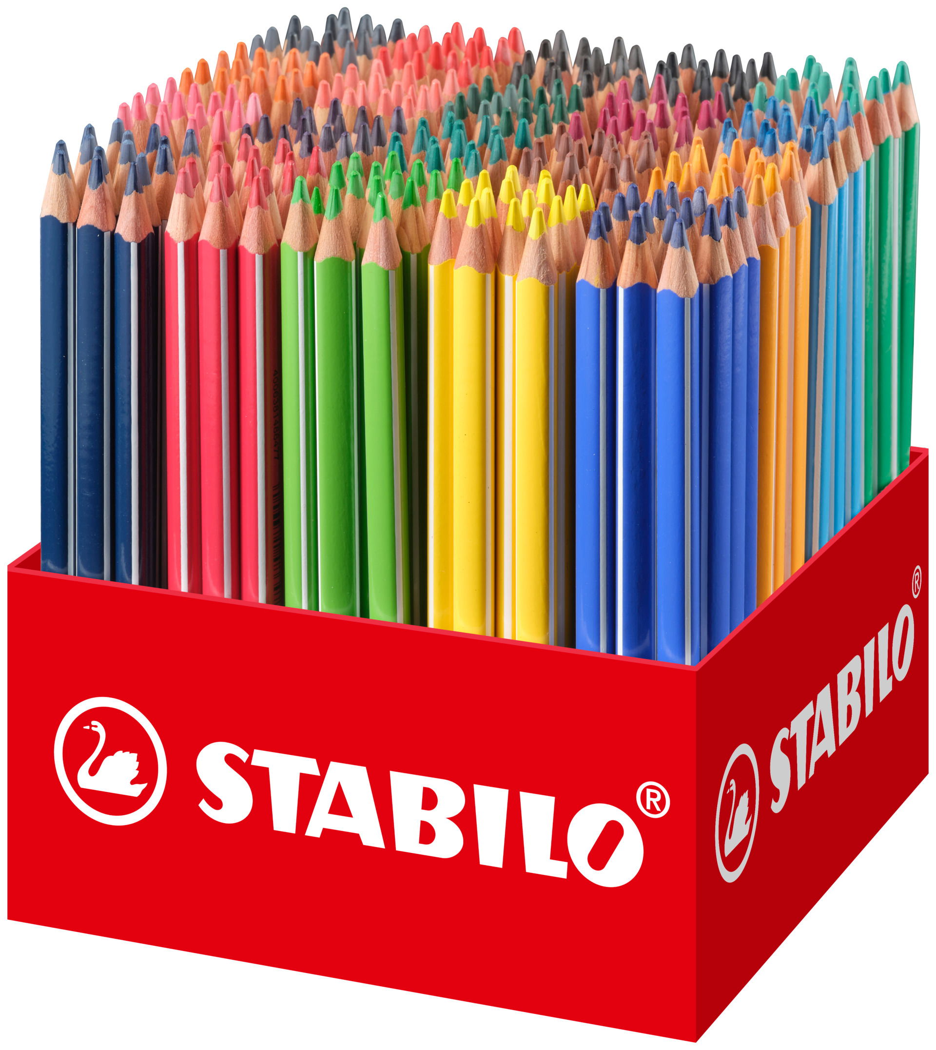Crayon de couleur large triangulaire STABILO Trio Crayons de couleurs STABILO Trio thick