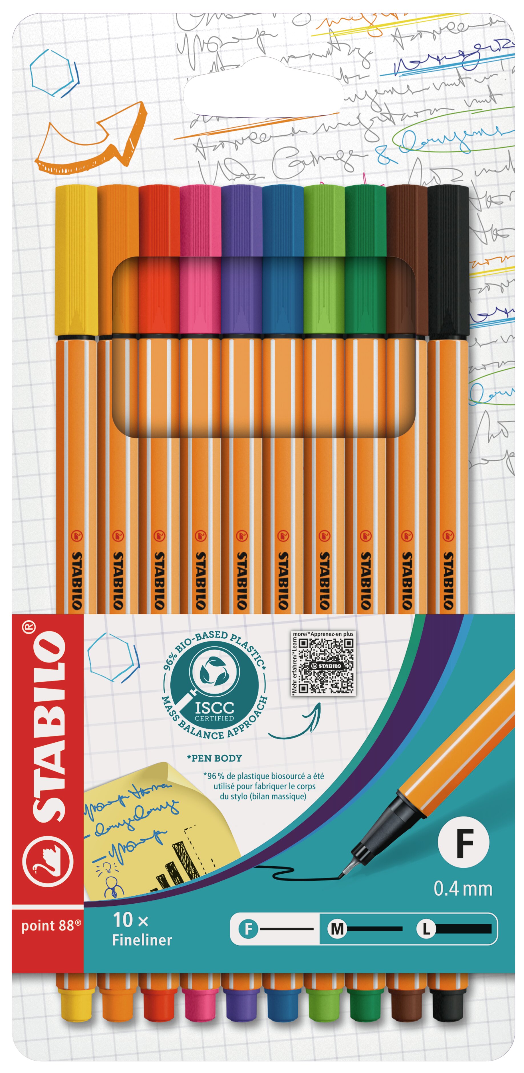 Fineliner STABILO point 88 Fineliner & Filzschreiber STABILO point 88