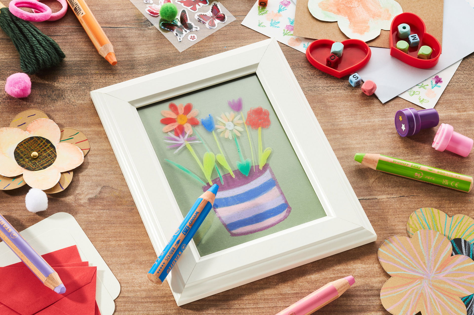 Crayons de couleurs STABILO woody 3 in 1