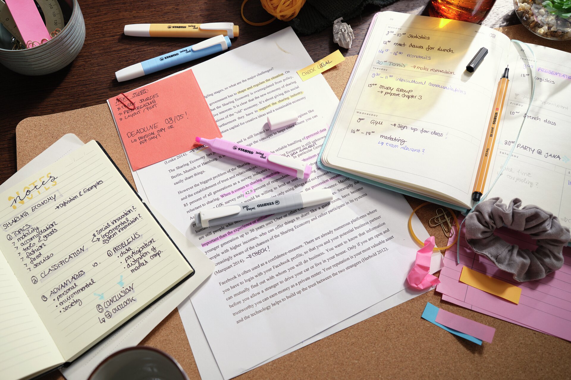 Highlighter STABILO swing cool Pastel