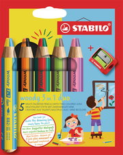 Buntstifte STABILO woody 3 in 1 duo