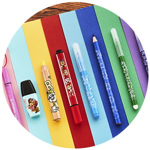 Textmarker STABILO BOSS MINI PAW Patrol
STABILO woody 3 in 1 PAW Patrol
STABILO Trio Scribbi PAW Patrol
STABILO Trio A-Z PAW Patrol
STABILO power max PAW Patrol
STABILO power PAW Patrol
STABILO Colored Pencil Edition PAW Patrol
STABILO Cappi PAW Patrol