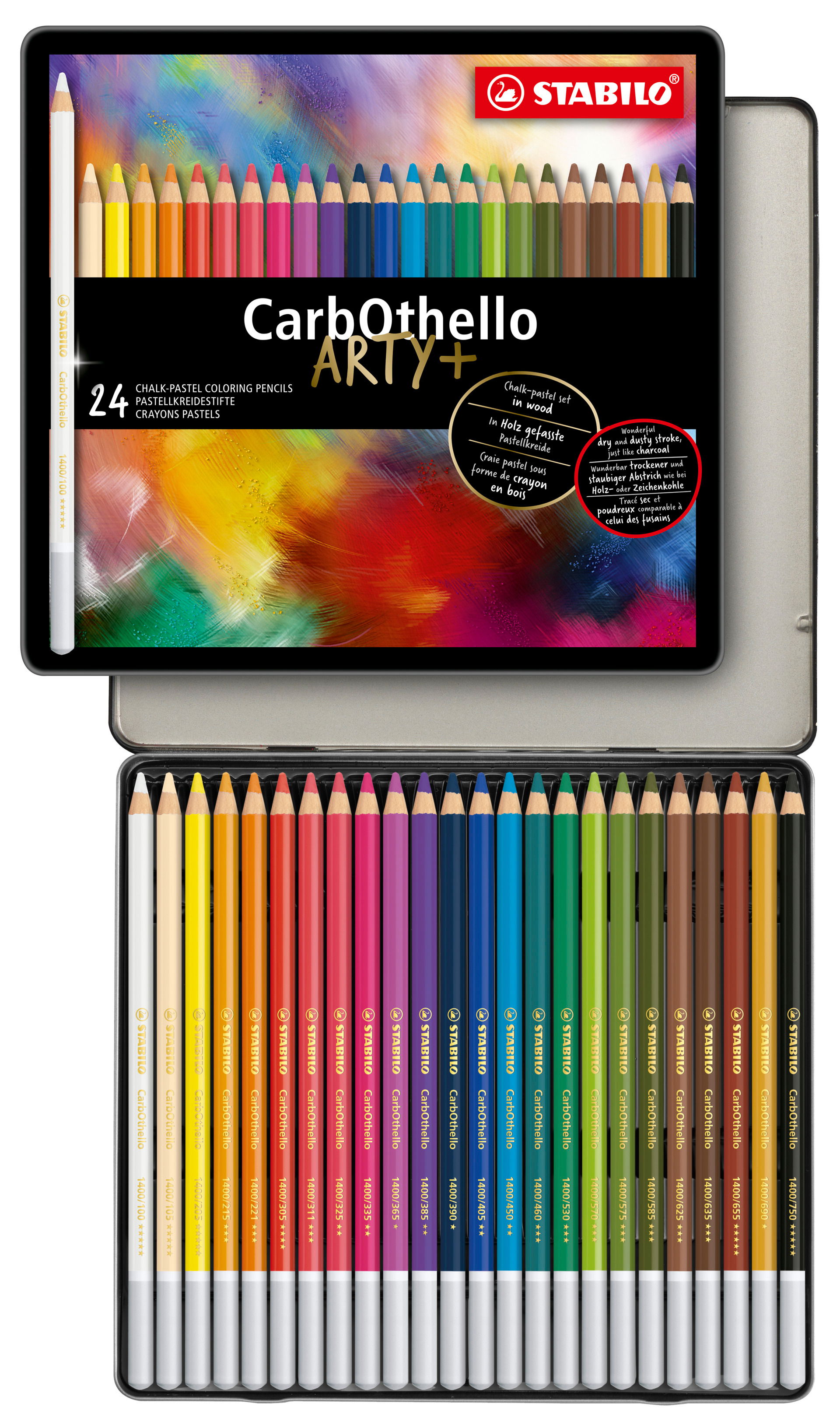 Crayons de couleurs STABILO CarbOthello ARTY+