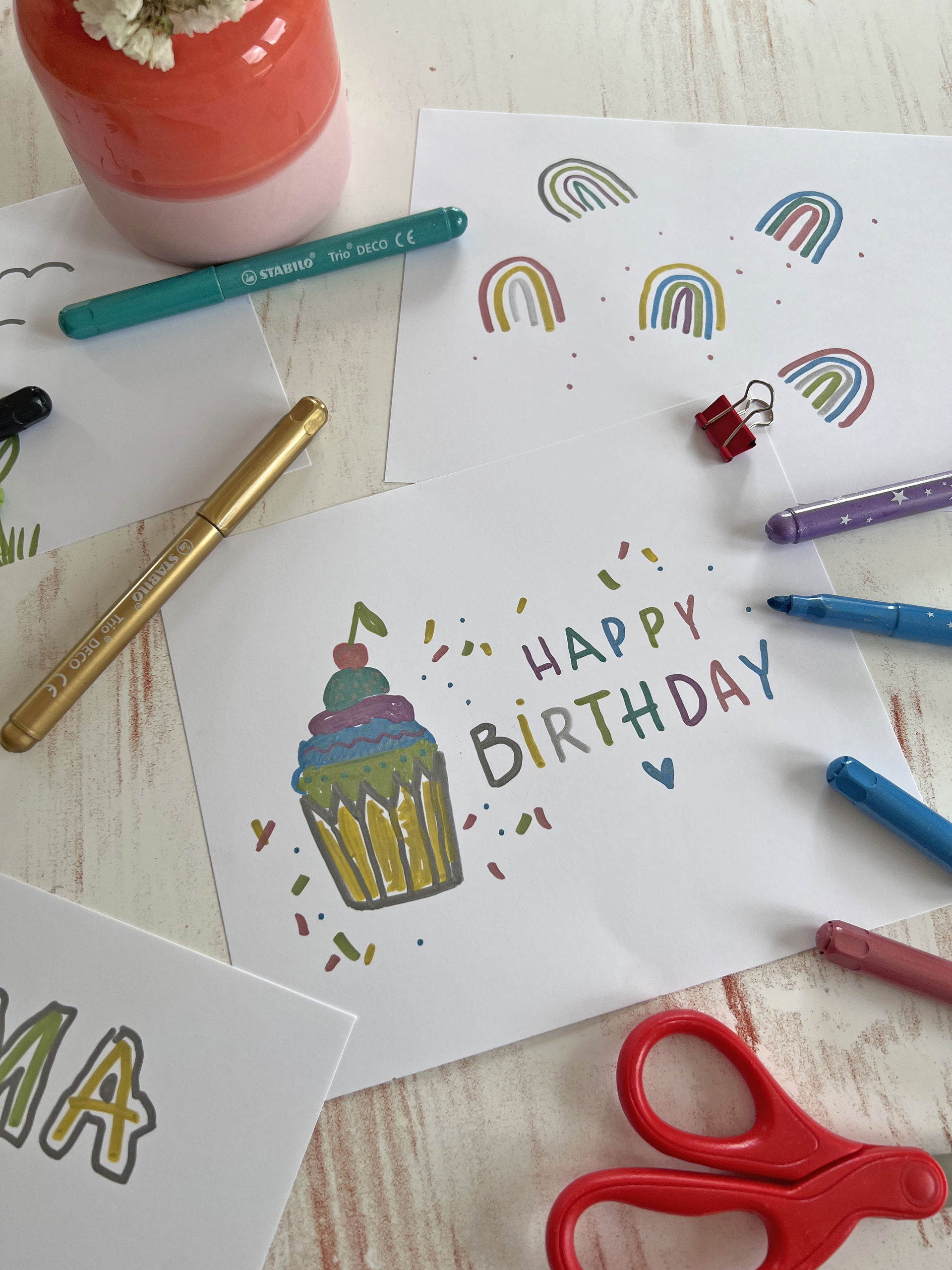 Fiber-Tip Pen STABILO Trio DECO