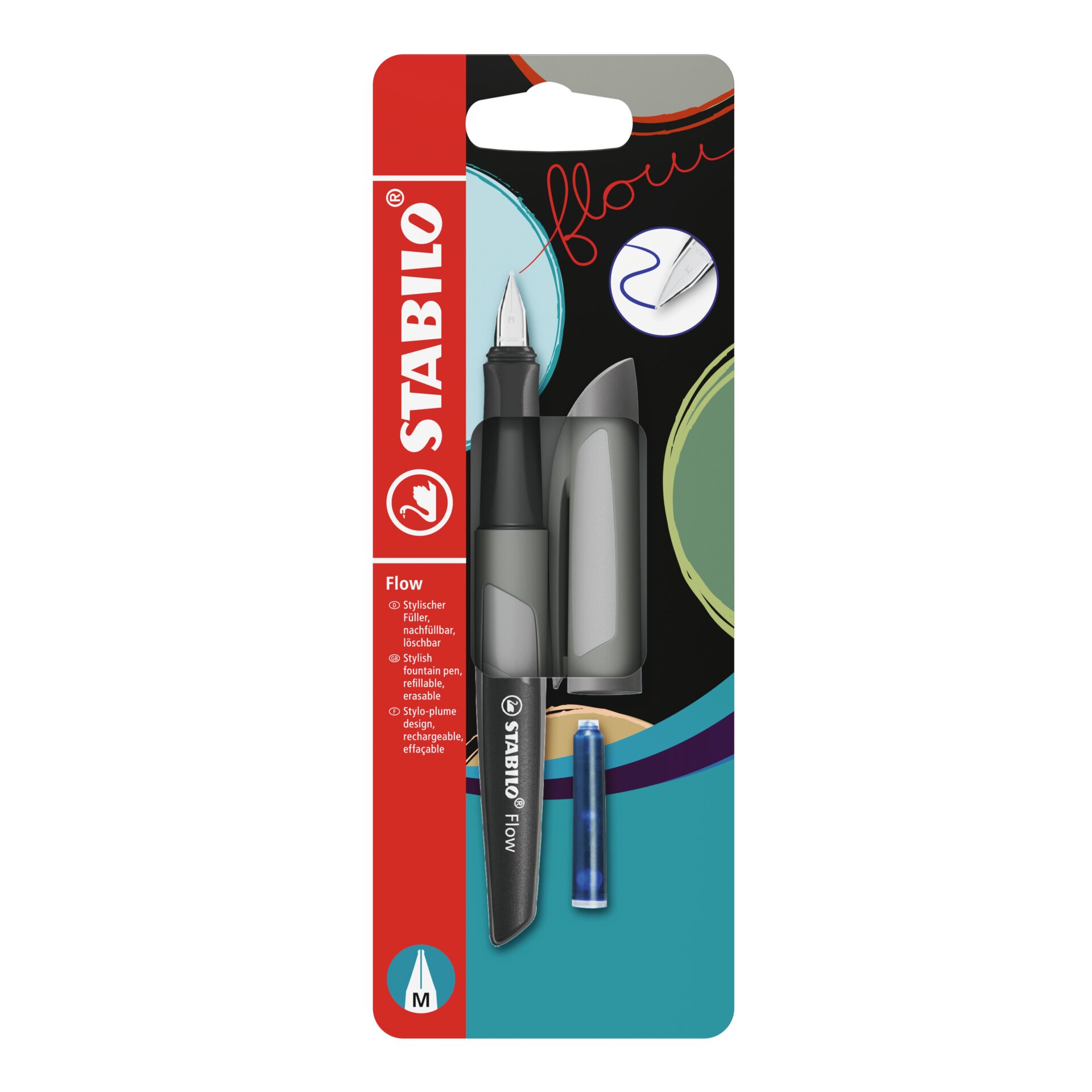 Plnící pero STABILO Flow Monochrome