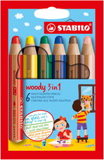 Buntstifte STABILO woody 3 in 1
