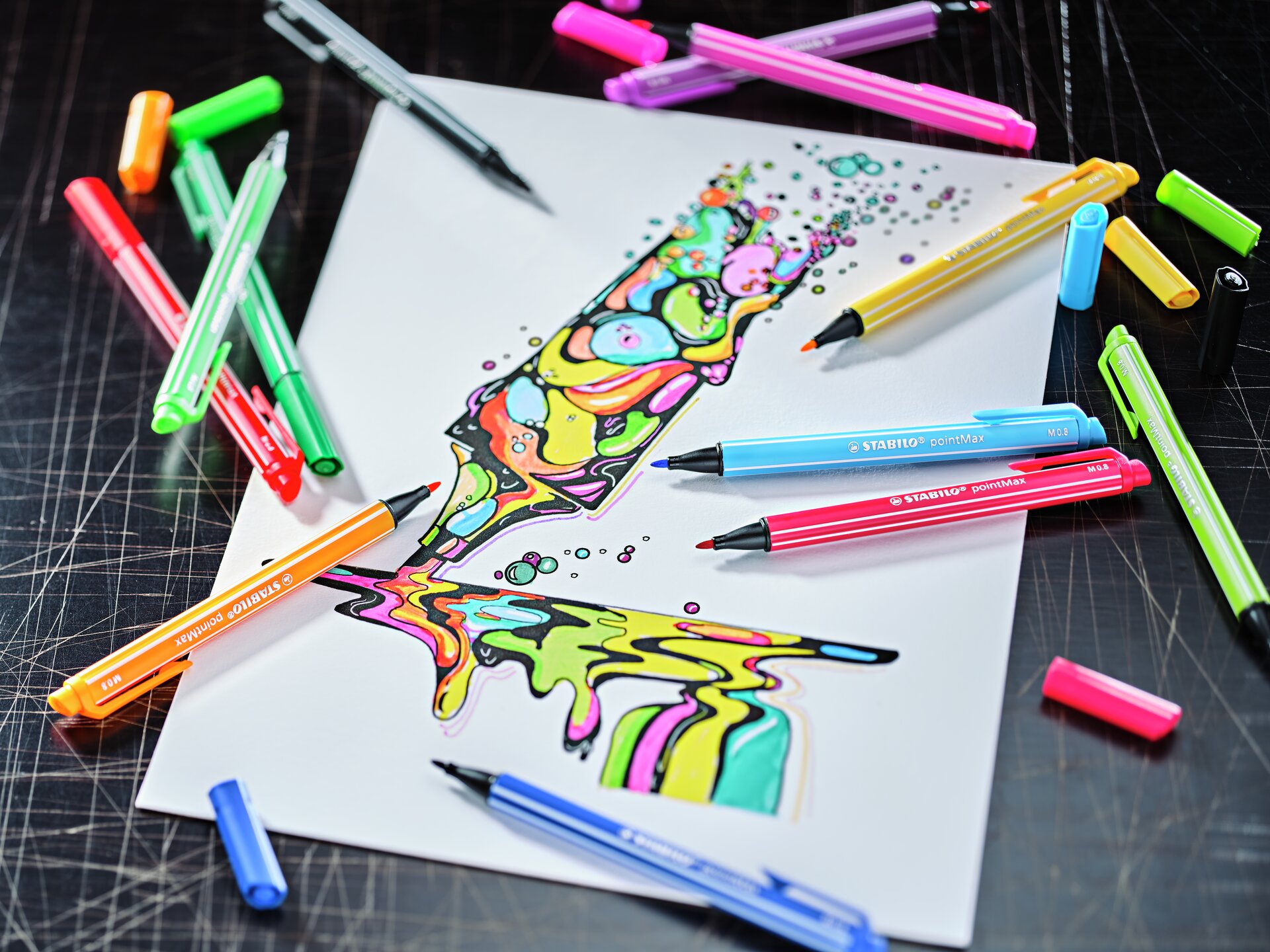 Fineliner & Filzschreiber STABILO pointMax