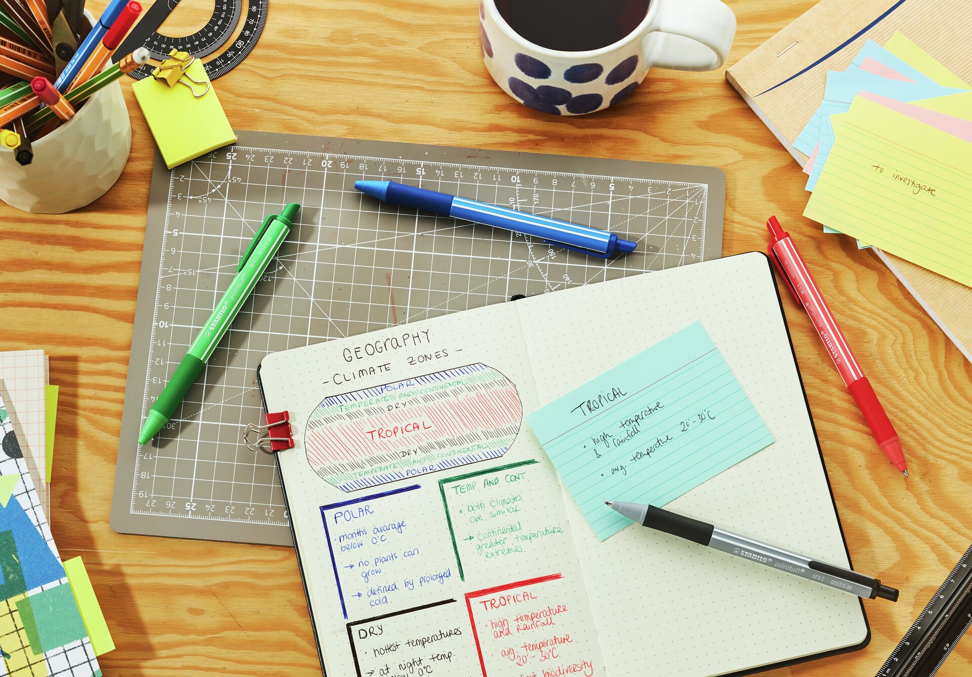 Penna a sfera STABILO pointball colorful