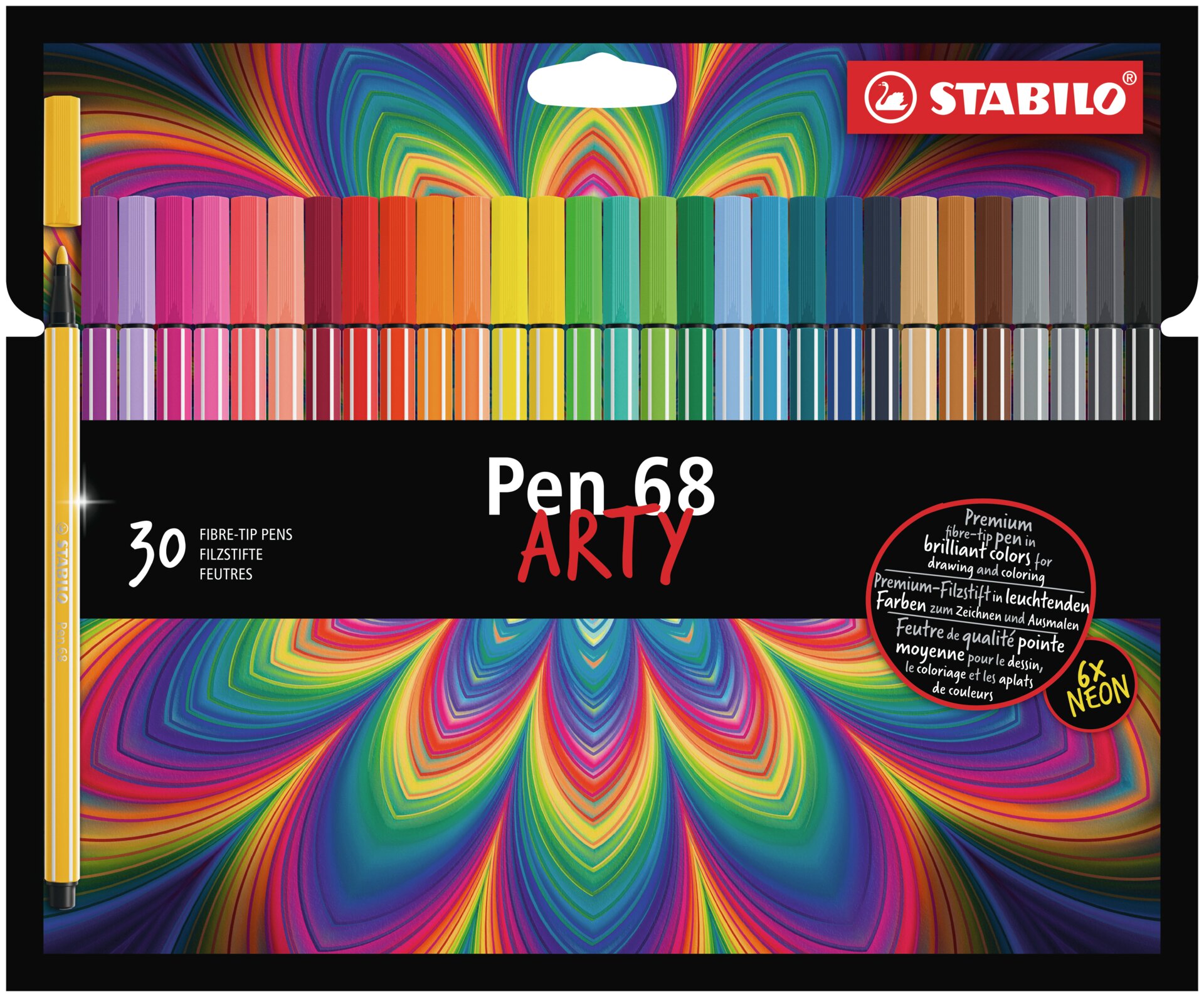 Premium fibre-tip pen STABILO Pen 68 Fiber-Tip Pen STABILO Pen 68 ARTY