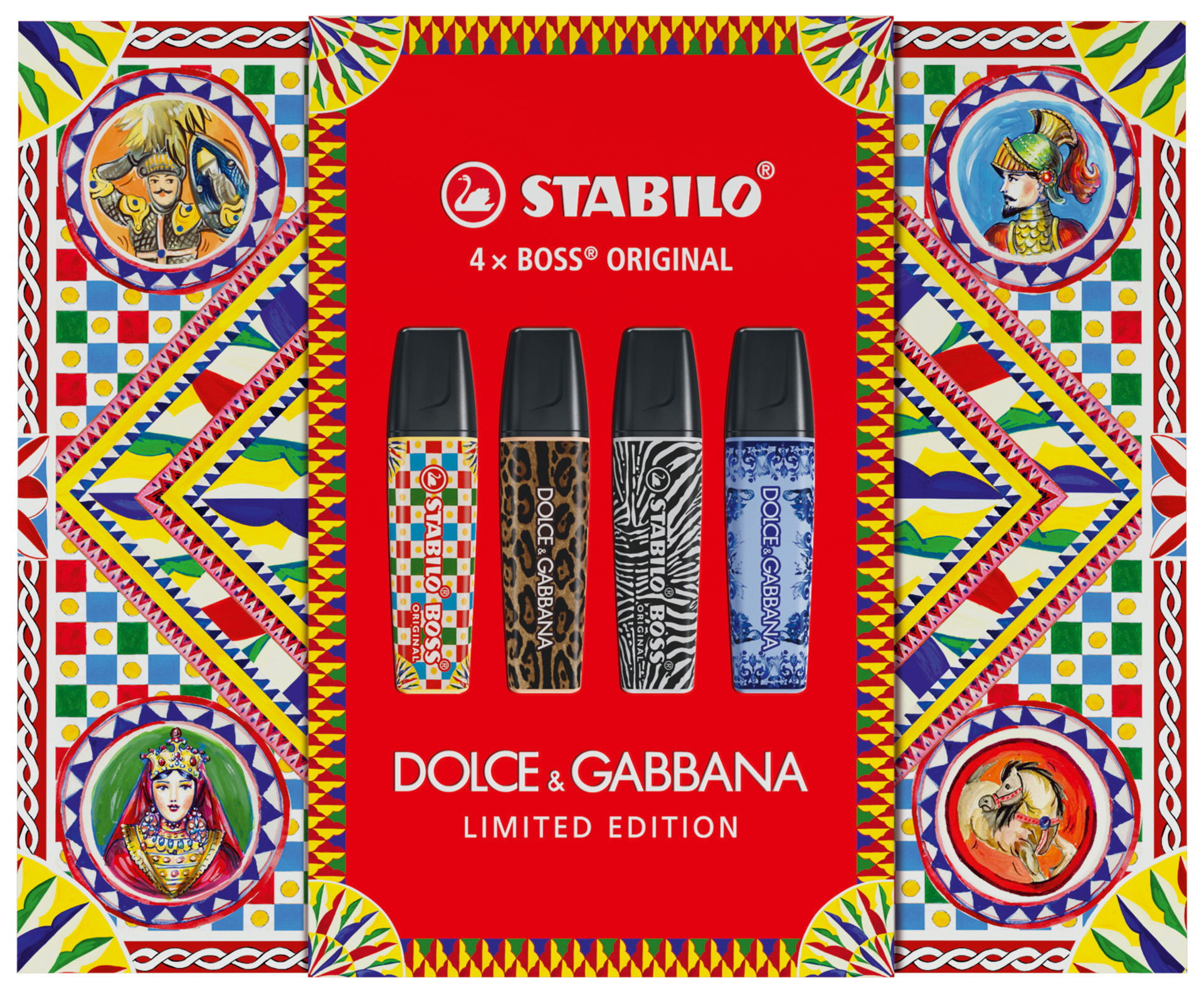 Text Marqueurs STABILO BOSS ORIGINAL x DOLCE&GABBANA