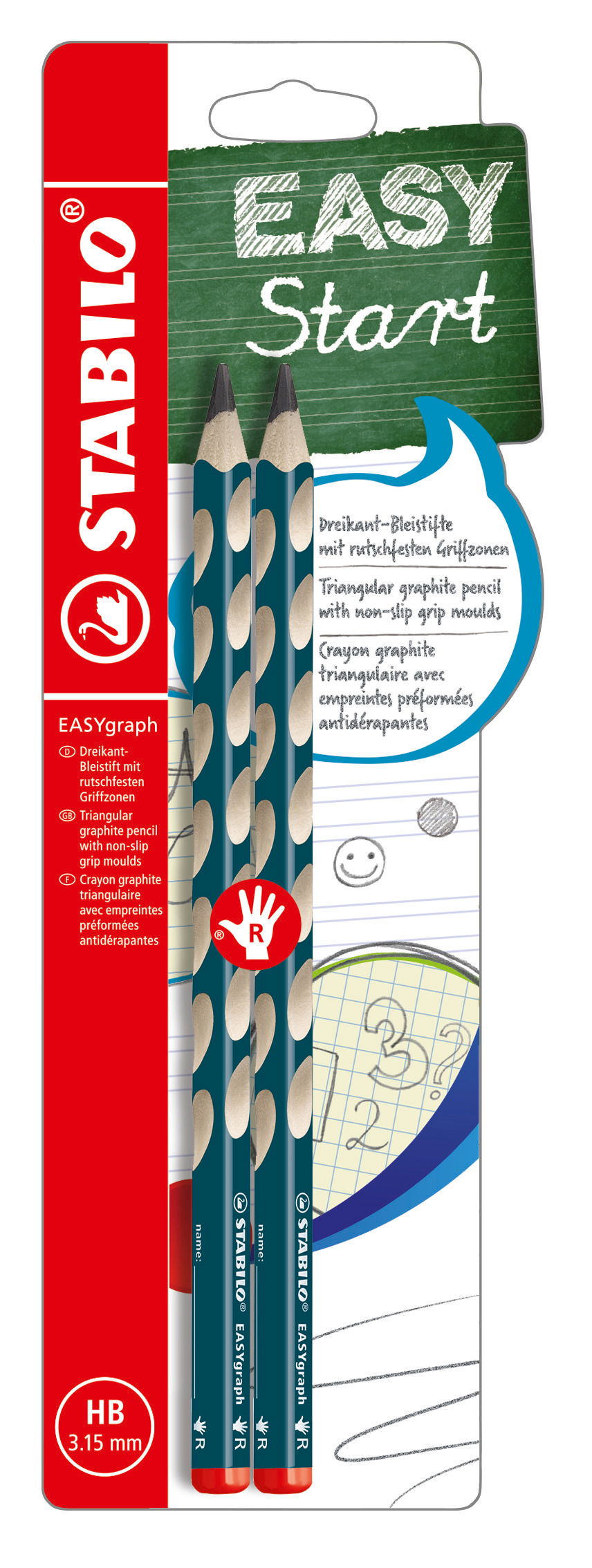 Matite STABILO EASYgraph