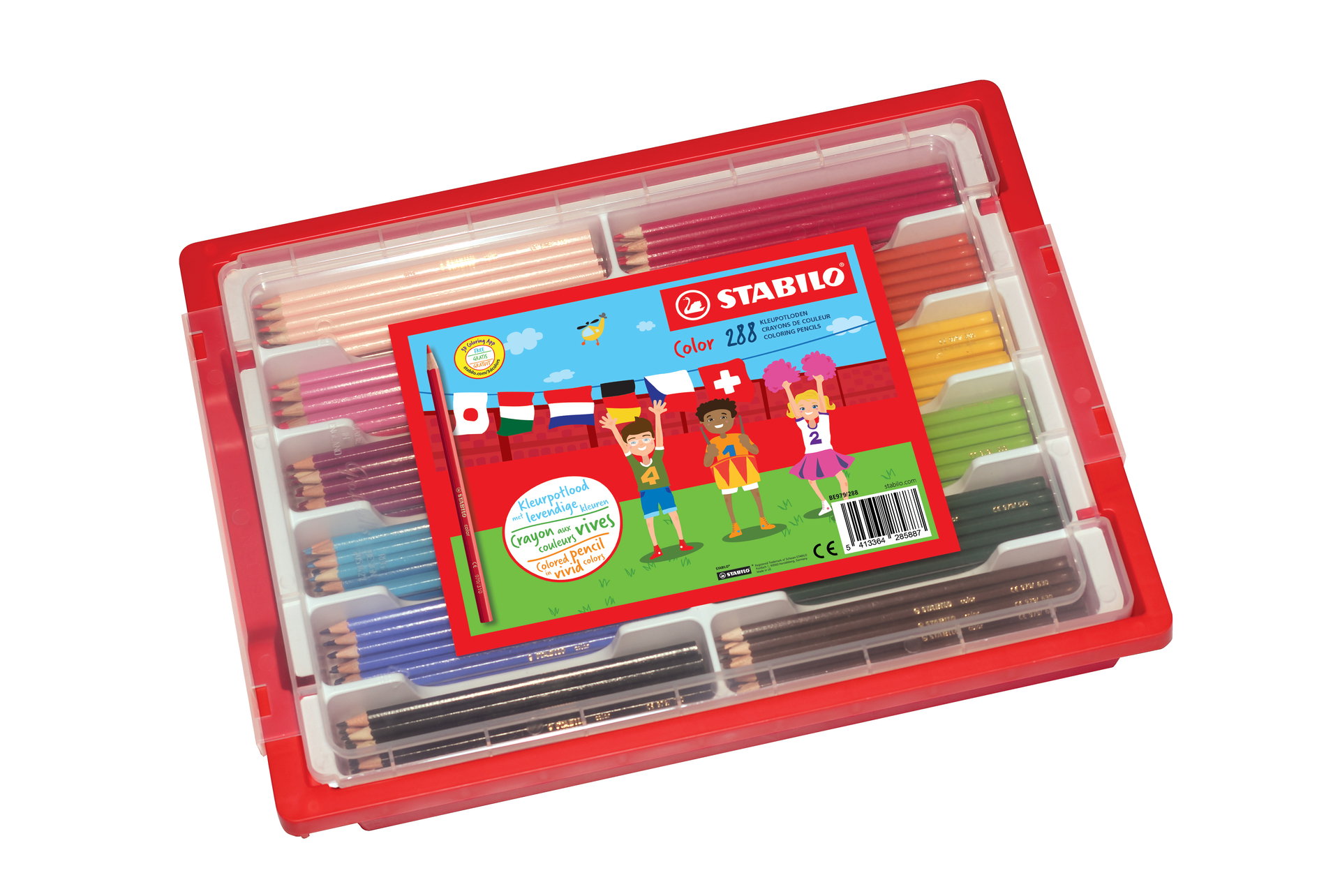 Crayons de couleurs STABILO color