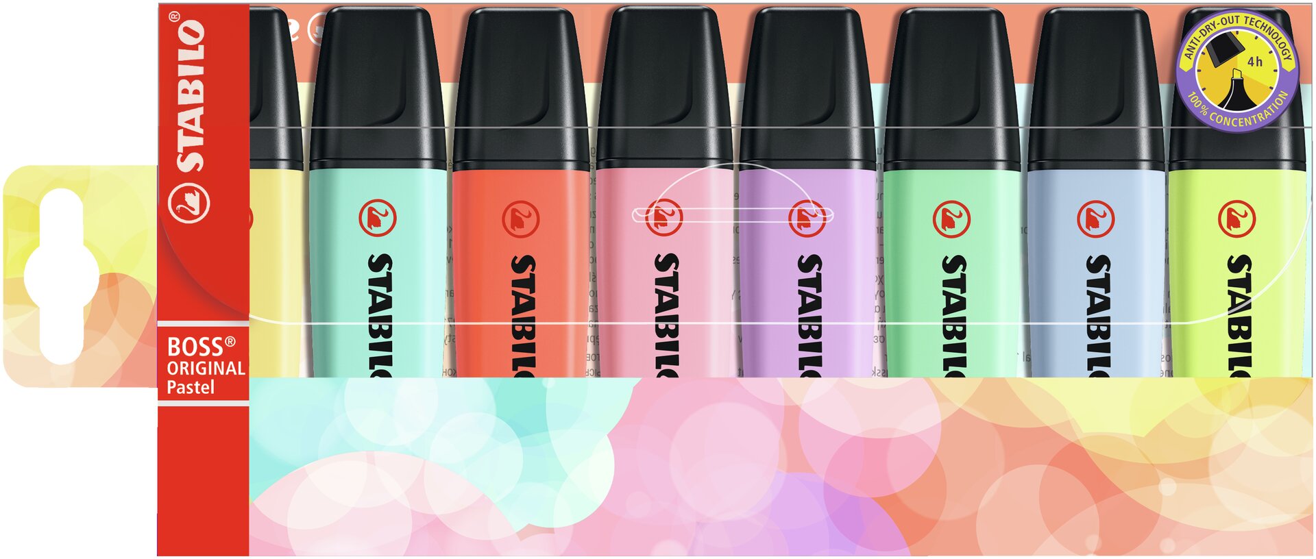 Surligneur STABILO BOSS ORIGINAL Pastel Text Marqueurs STABILO BOSS ORIGINAL Pastel