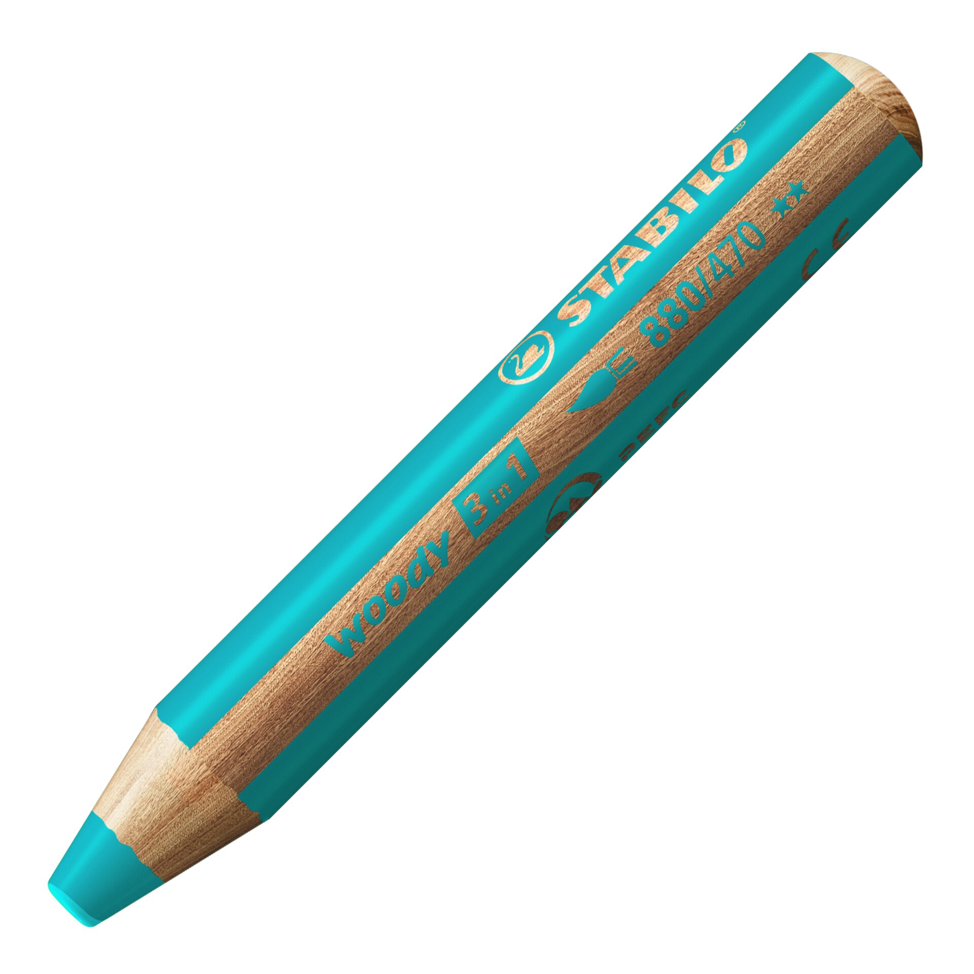 Multitalent potlood STABILO woody 3 in 1 Kleurpotloden STABILO woody 3 in 1