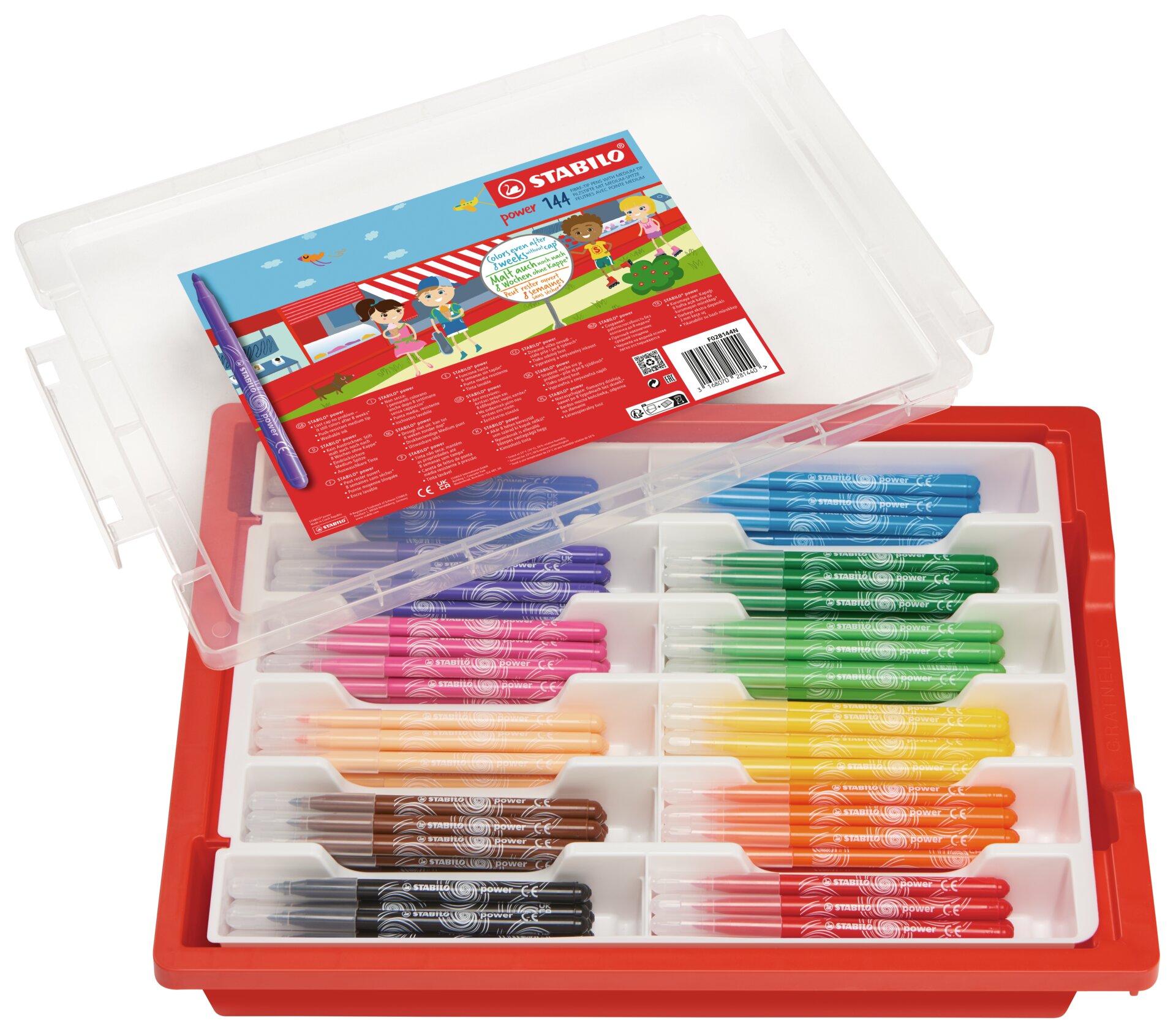 Vláknový fix STABILO power Fiber-Tip Pen STABILO power