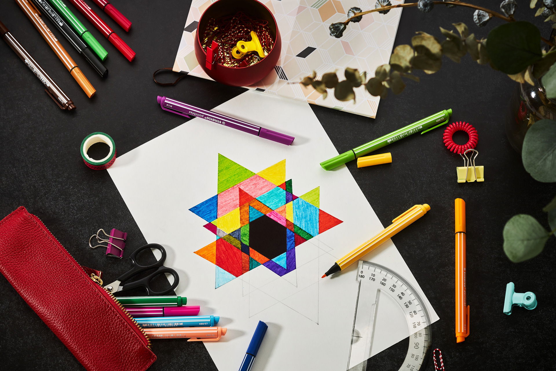 Stylos-feutres STABILO pointMax ARTY