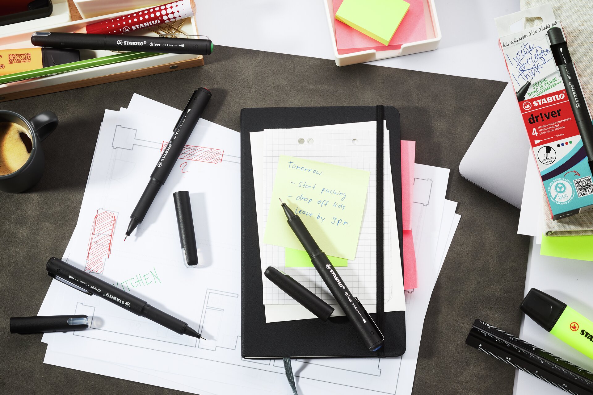 Fineliner/ Fibre- Tip Pen STABILO dr!ver fine