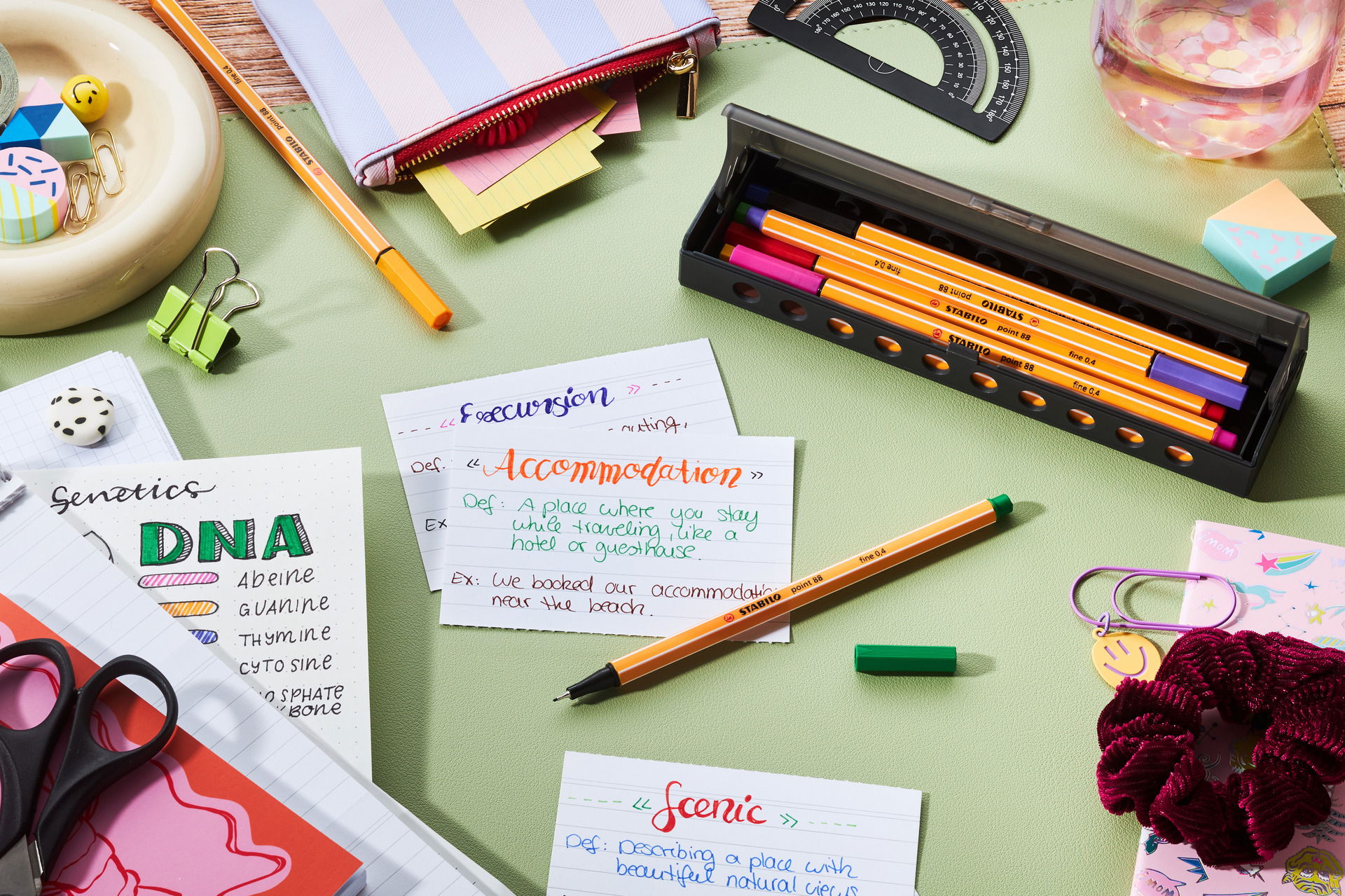 Jemná linka/ Fibre- Tip Pen STABILO point 88