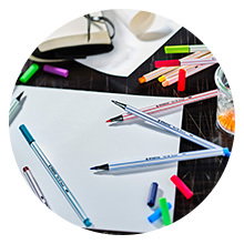 Fasermaler STABILO Pen 68 brush