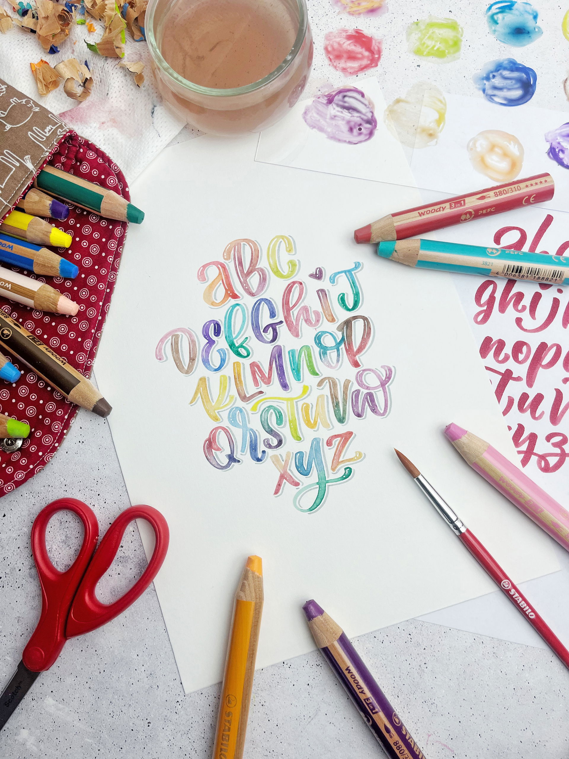 Crayons de couleurs STABILO woody 3 in 1 ARTY