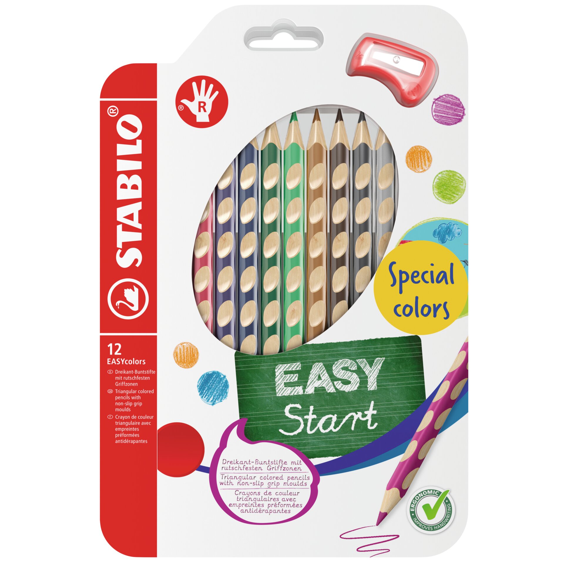 Colored Pencils STABILO EASYcolors