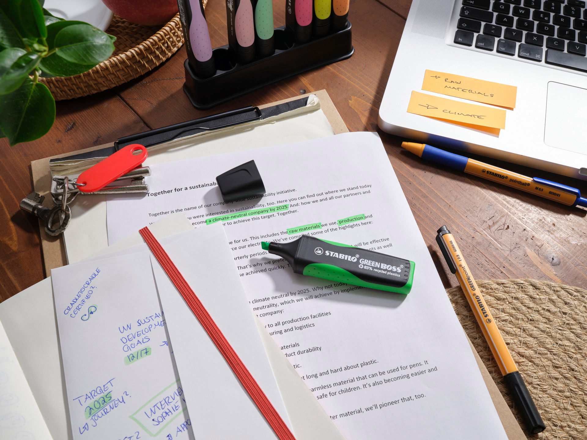 Highlighter STABILO GREEN BOSS