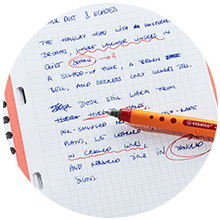 Rollerball STABILO worker+ fine