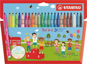 Fiber-Tip Pen STABILO Trio A-Z