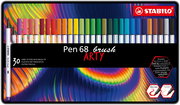 Rotulador punta de fibra STABILO Pen 68 brush