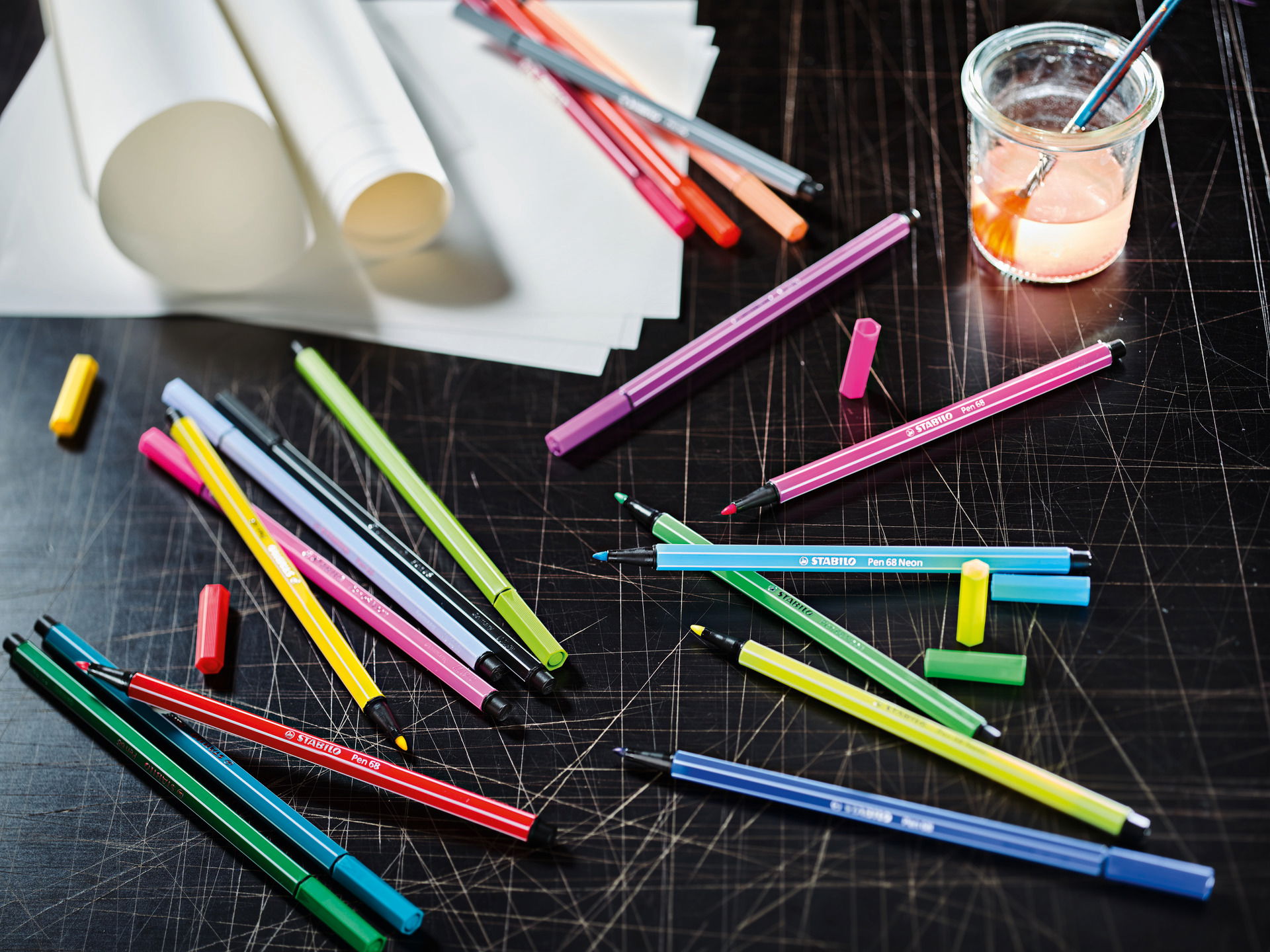 Viltstiften STABILO Pen 68