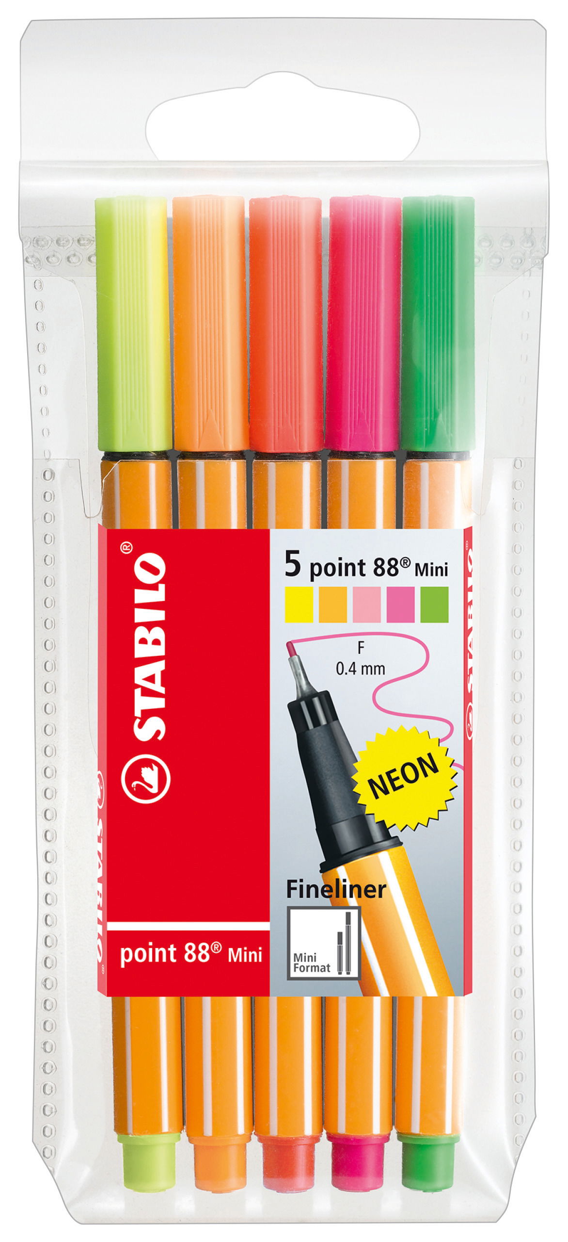 Fineliner & Filzschreiber STABILO point 88 Mini