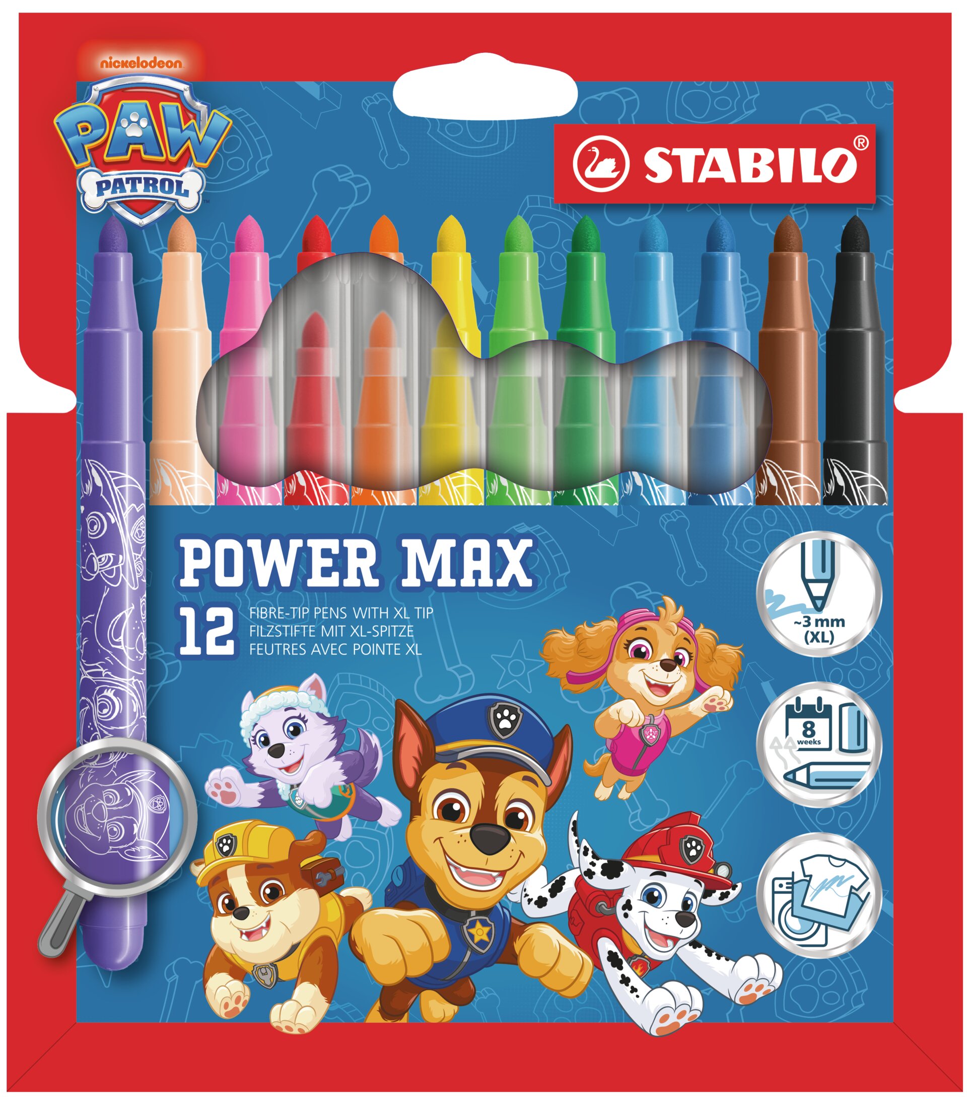 Pennarello STABILO power max PAW Patrol