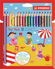 Crayons de couleurs STABILO Trio thick