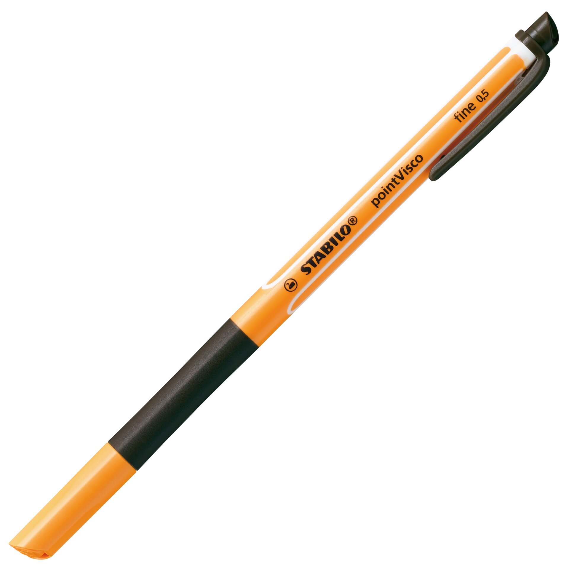 Gelschreiber STABILO pointVisco, marker, paint marker, orange, feine 0,5, STAIBILO
