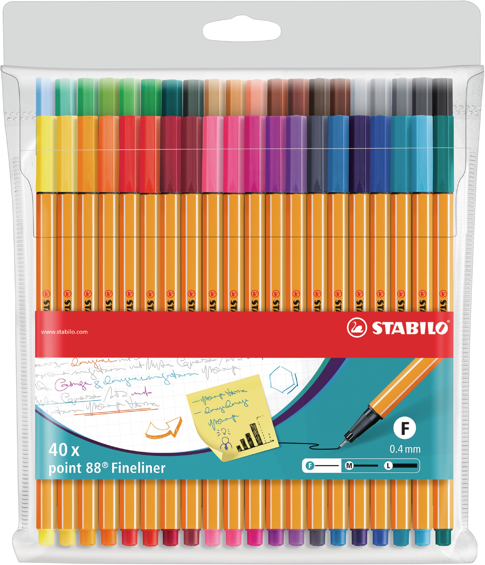 STABILO point 88 Fineliner/ Fibre- Tip Pen STABILO point 88