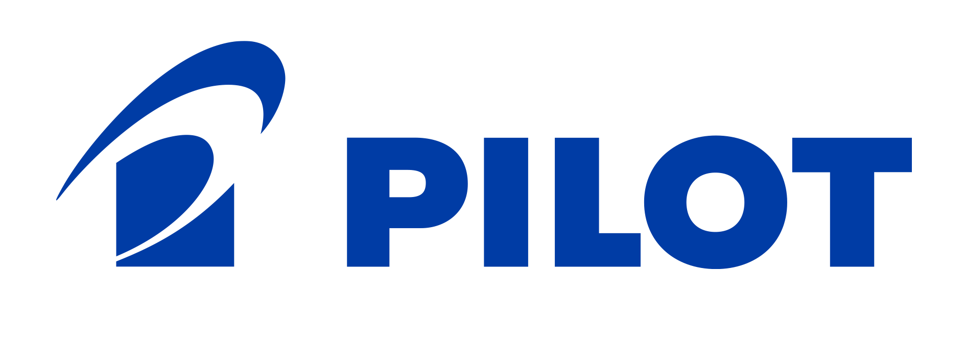 logo, pilot, marke, blau, grafik