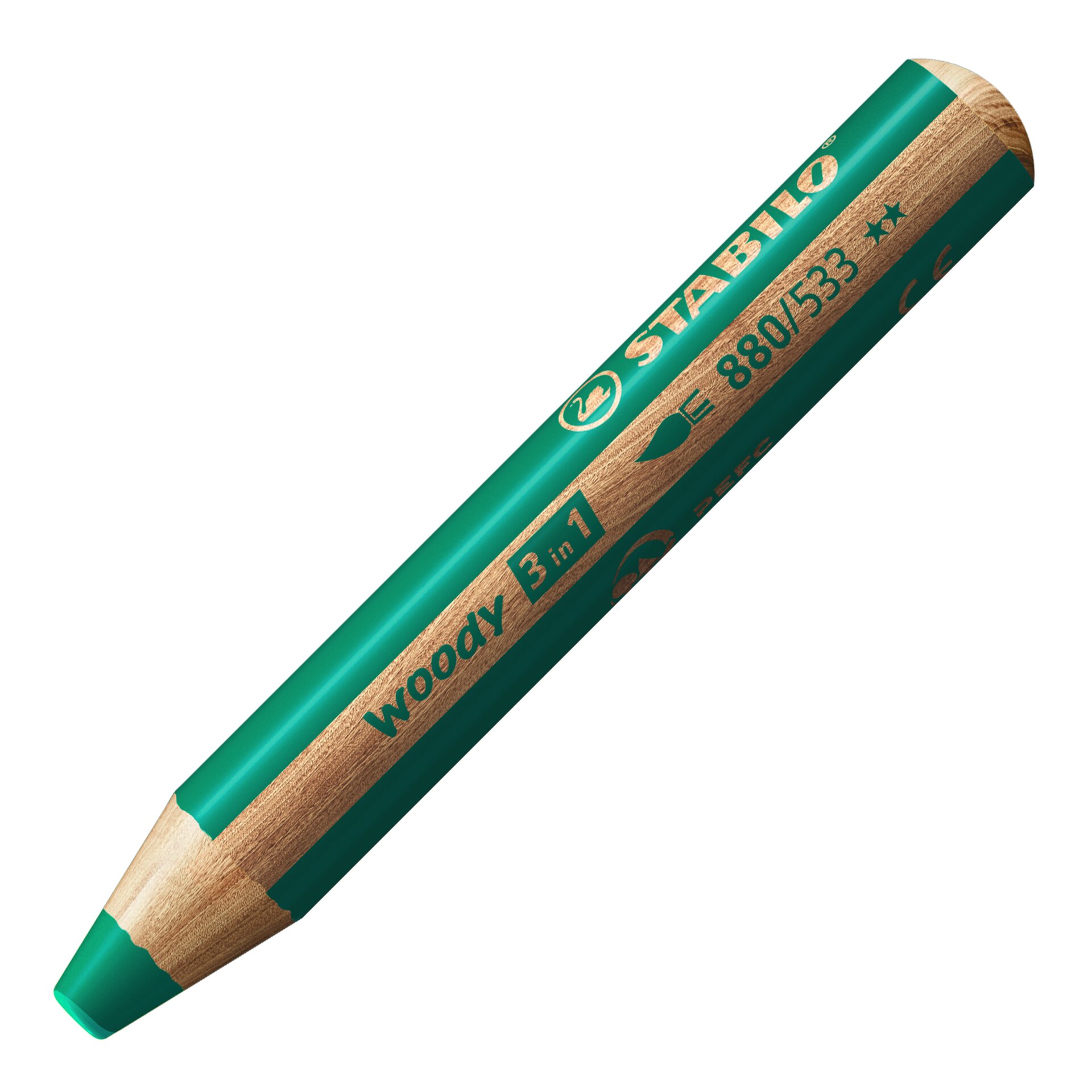 Multitalent potlood STABILO woody 3 in 1 Kleurpotloden STABILO woody 3 in 1