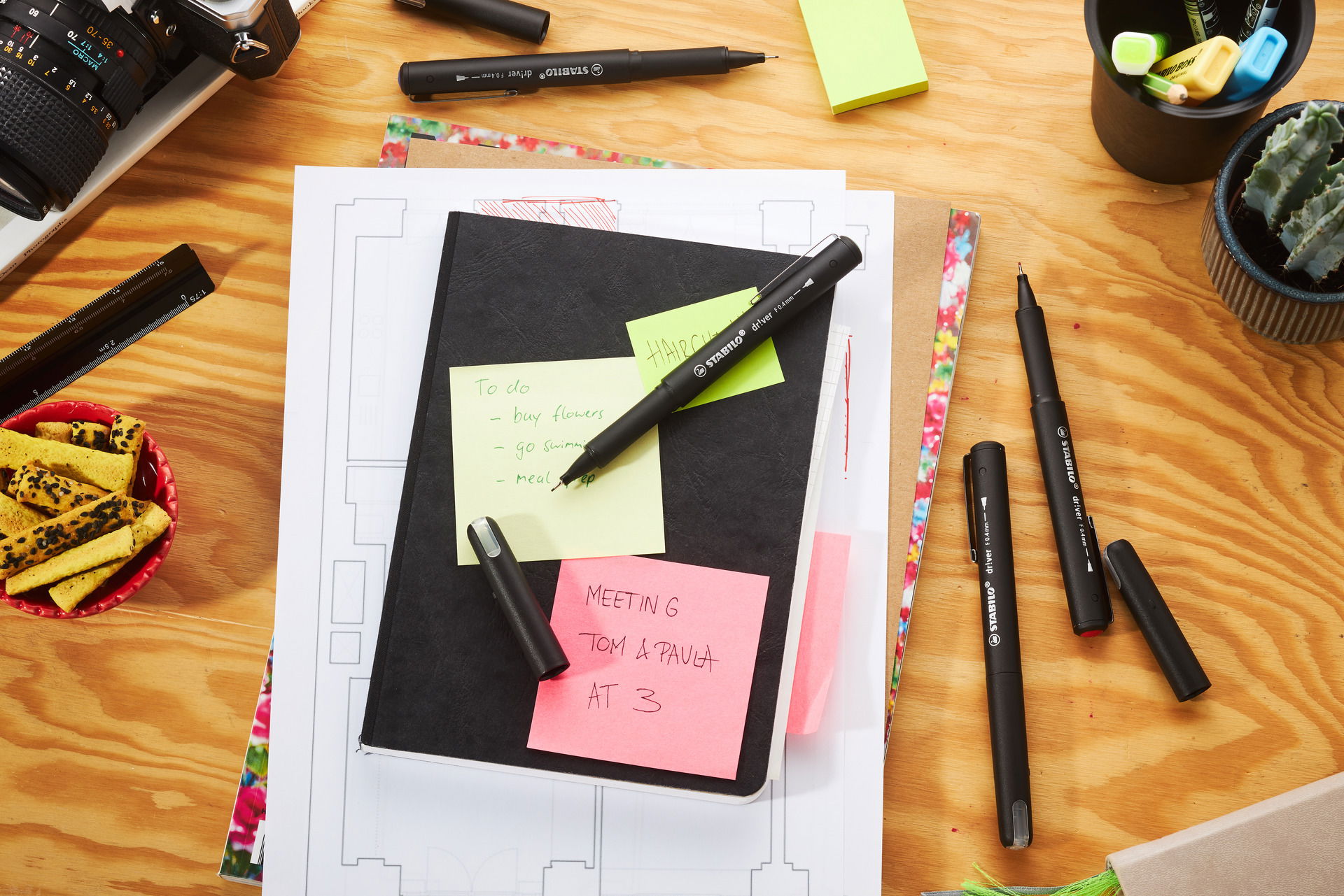 Jemná linka/Fiber- Tip Pen STABILO dr!ver fine