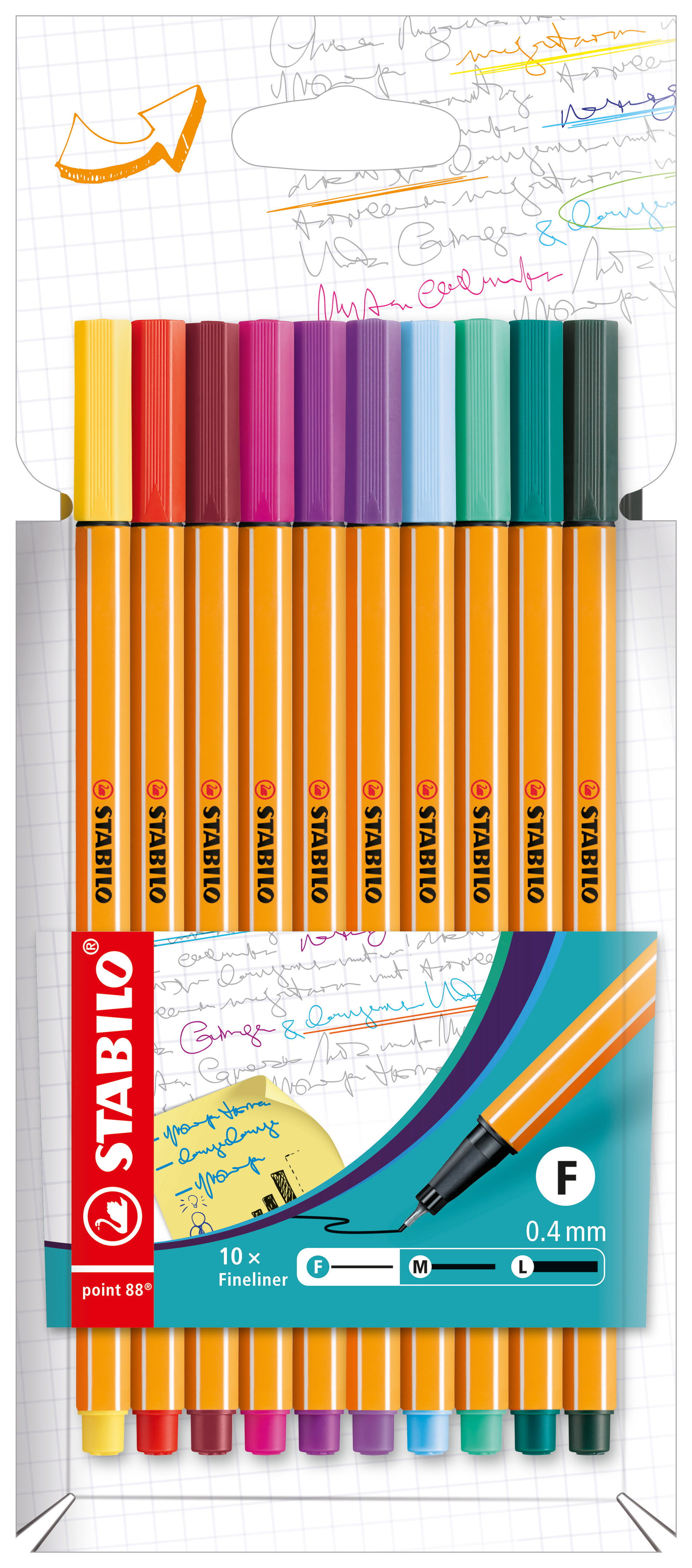 Fineliner & Filzschreiber STABILO point 88