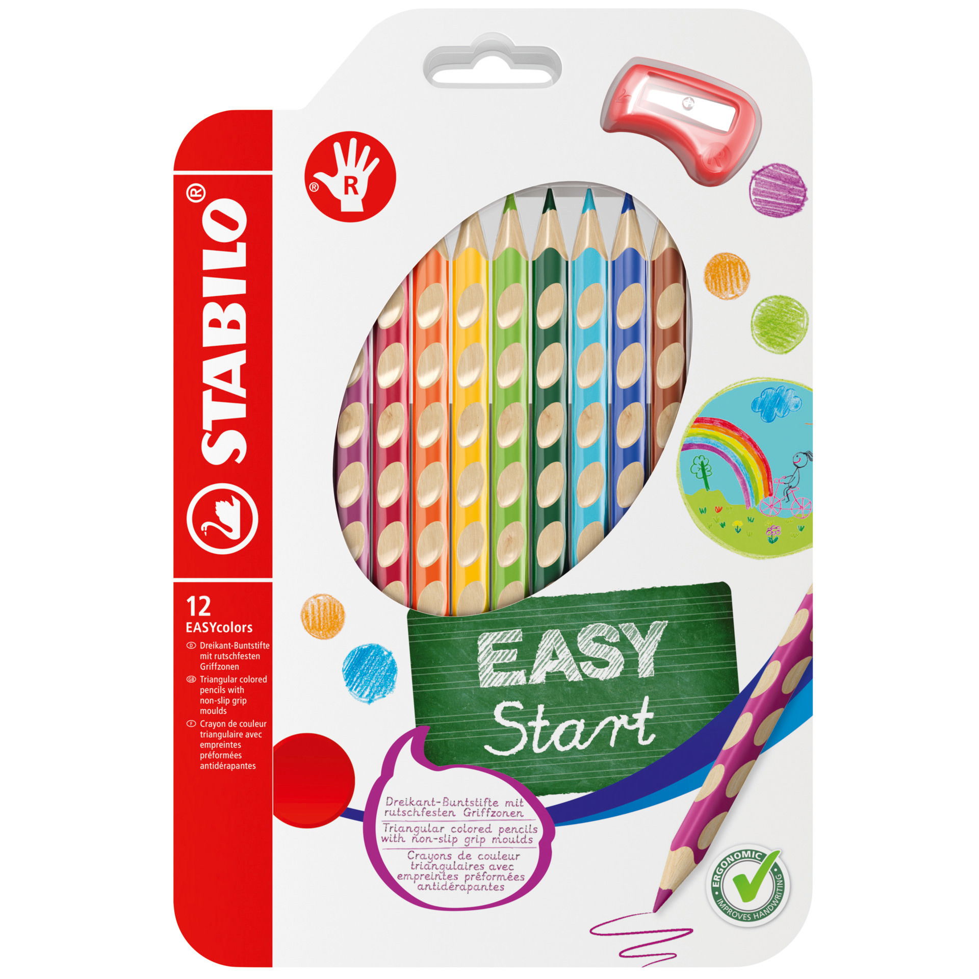 Pastelky STABILO EASYcolors