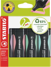 Markeerstiften STABILO GREEN BOSS Pastel