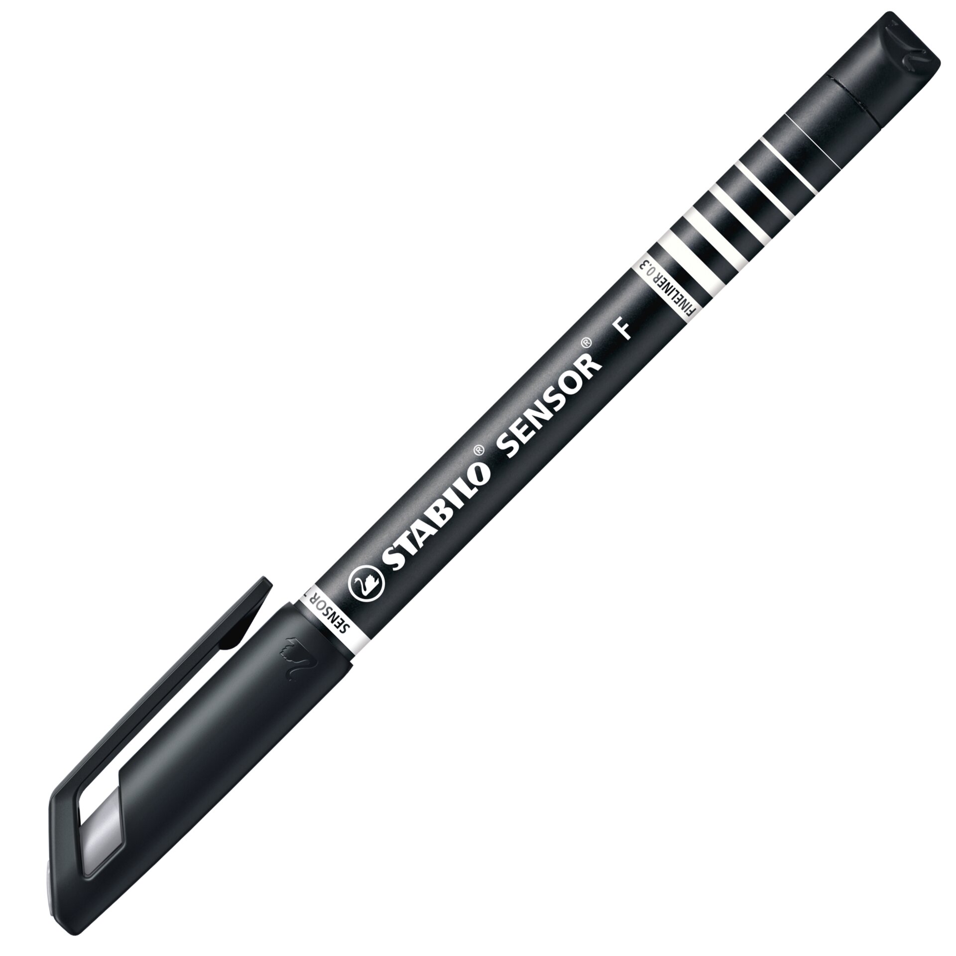 Stylo-feutre pointe fine montée sur amortisseur STABILO SENSOR fine Stylos-feutres STABILO SENSOR fine