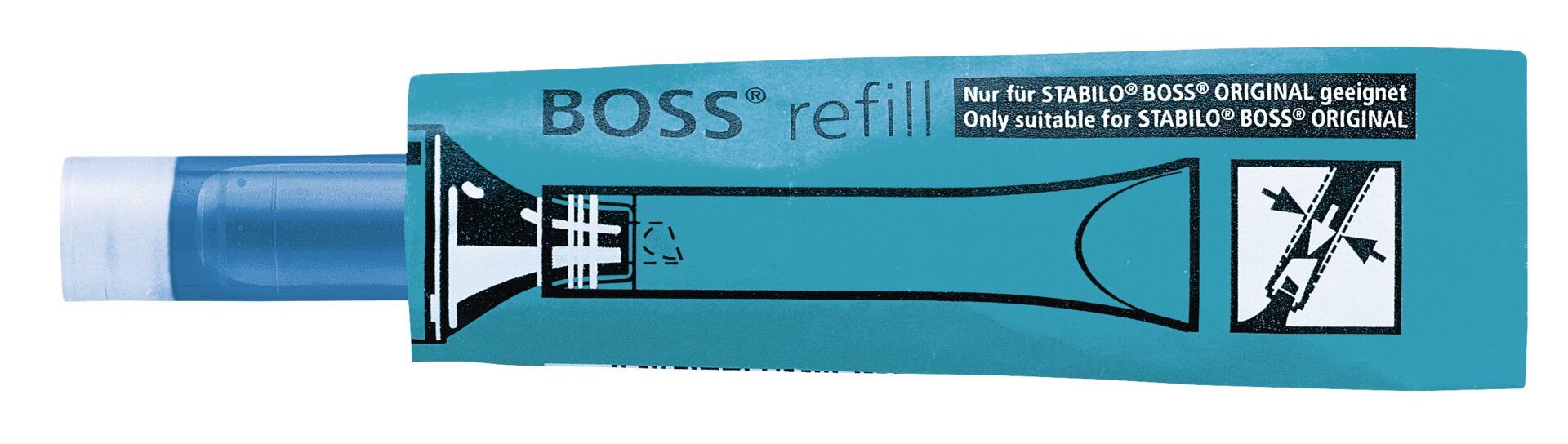 L‘evidenziatore per eccellenza STABILO BOSS refill Refills STABILO BOSS refill
