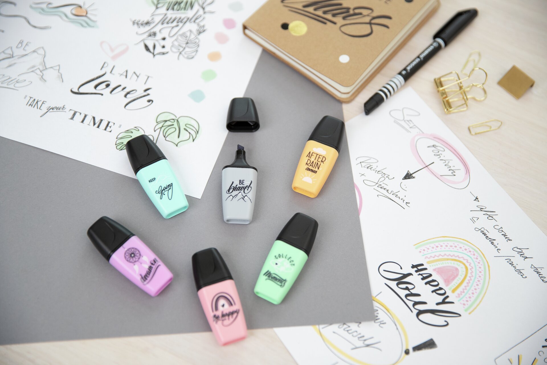 Highlighter STABILO BOSS MINI Pastellove Edition 2.0