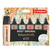 Subrayador fluorescente STABILO BOSS ORIGINAL NatureCOLORS
