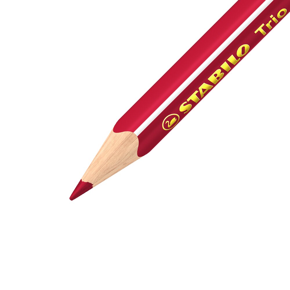 Crayons de couleurs STABILO Trio thick short