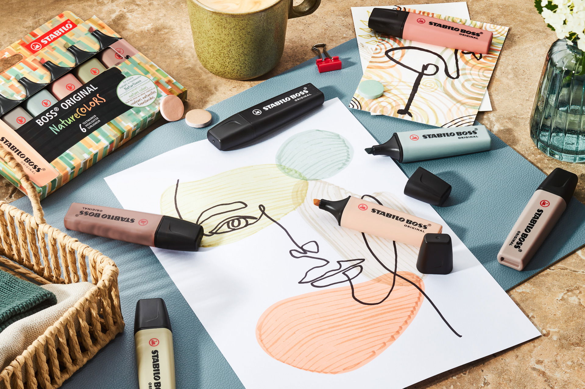 Highlighter STABILO BOSS ORIGINAL NatureCOLORS